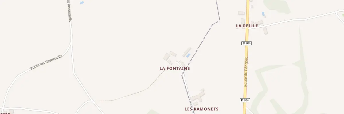 Plan du 110 La Fontaine à Granges-d’Ans