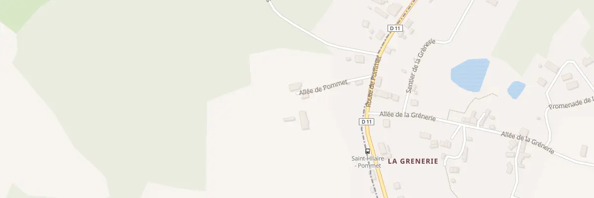 Plan du 10 All de Pommet à Ladignac-le-Long