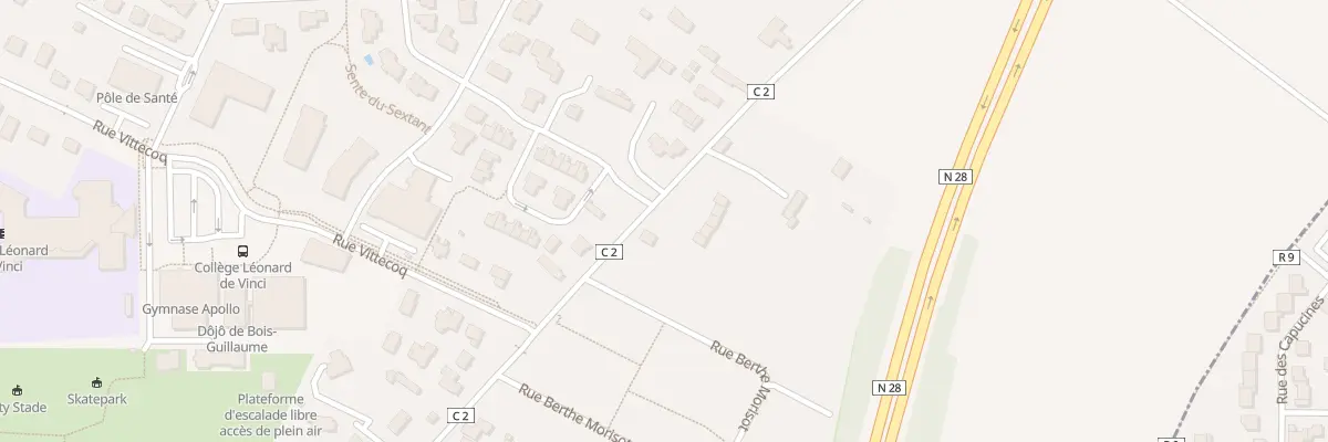 Plan du 1620 Rue Herbeuse à Bois-Guillaume