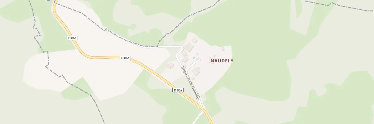 Plan du 5001F Naudely à Montberaud