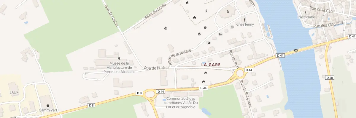 Plan du 3 Rue du Bac à Puy-l’Évêque