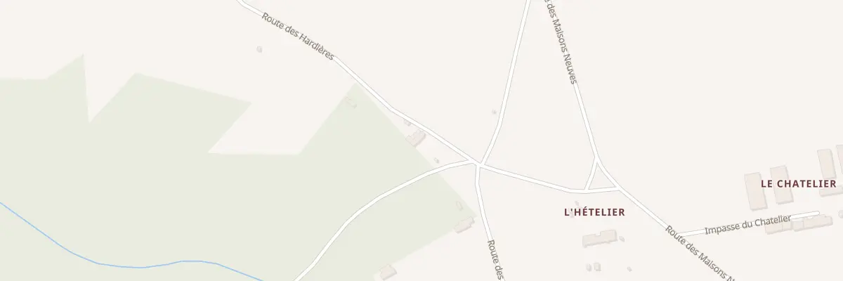 Plan du 117 Les Petites Hardieres à Santenay