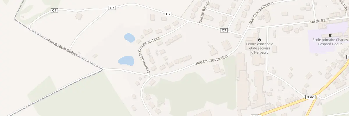 Plan du 27D Rue Charles Dodun à Herbault