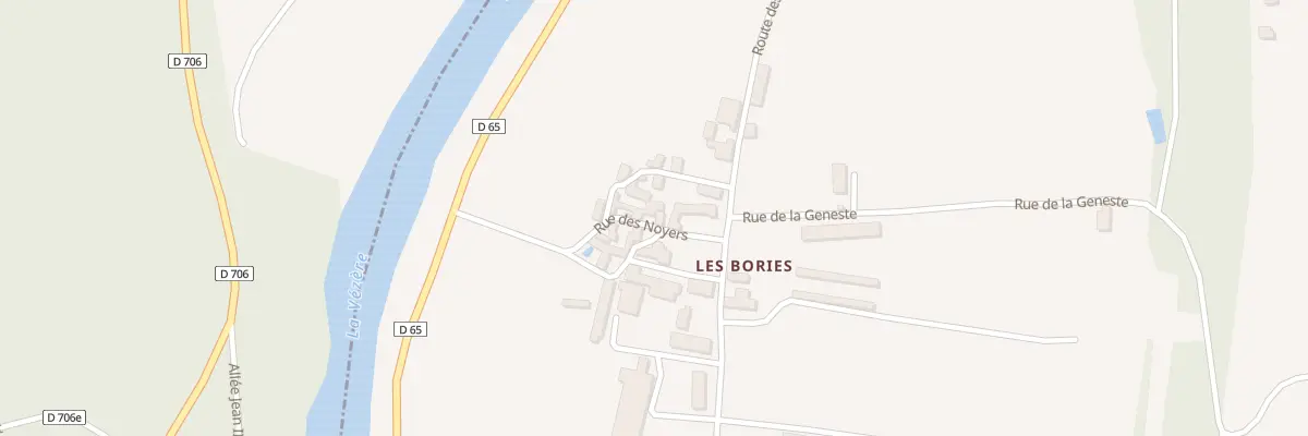 Plan du 15 Les Bories à Valojoulx