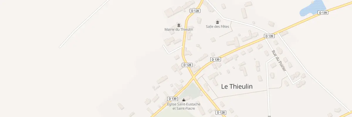 Plan du 5 Rue des Forgerons au Thieulin