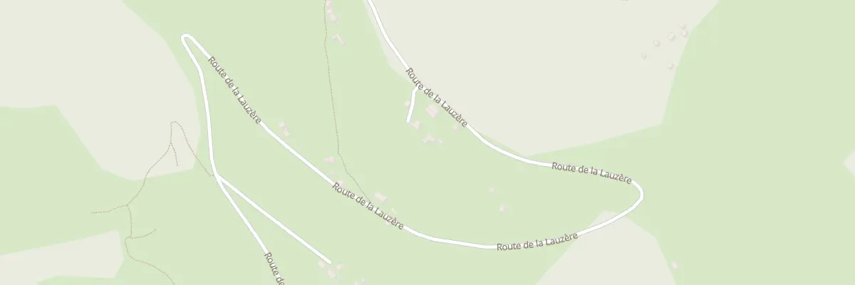 Plan du 135 La Lauzere à Alos