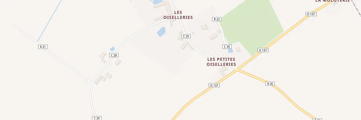 Plan du 3 Les Oiselleries à Dampierre-sous-Brou