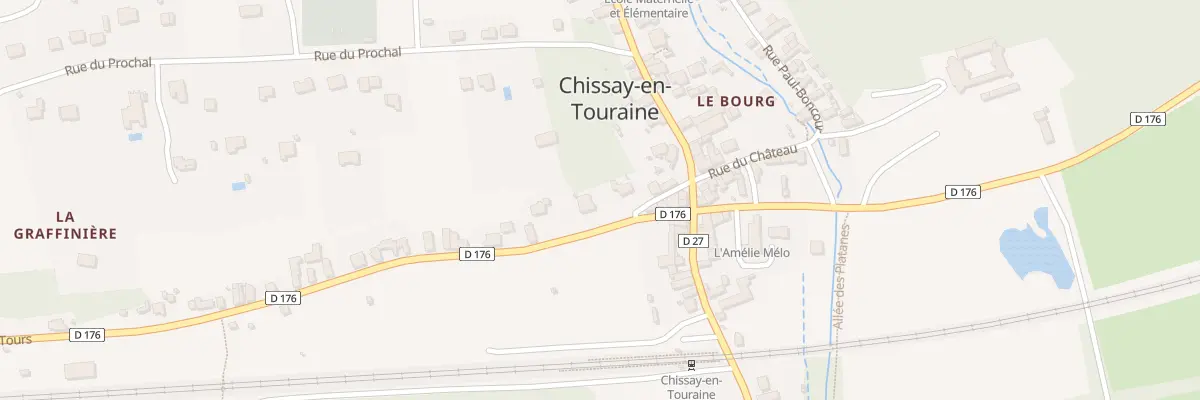 Plan du 18 Rue du Château à Chissay-en-Touraine