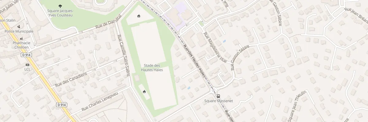 Plan du 37 Rue des Hautes Haies à Bonsecours