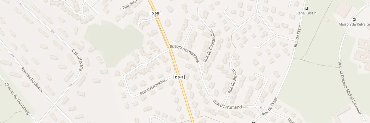 Plan du 4 Rue d’Arromanches à Évreux
