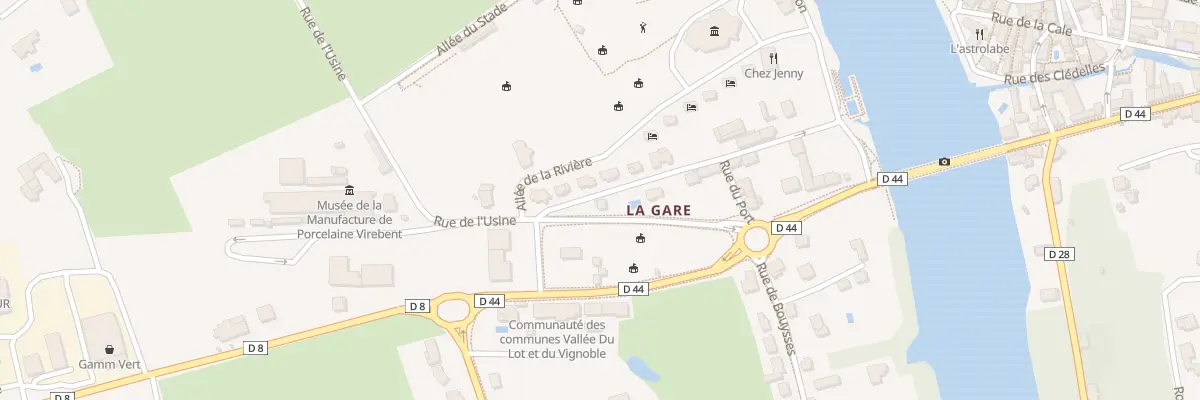 Plan du 16 Rue de l’Usine Virebent à Puy-l’Évêque