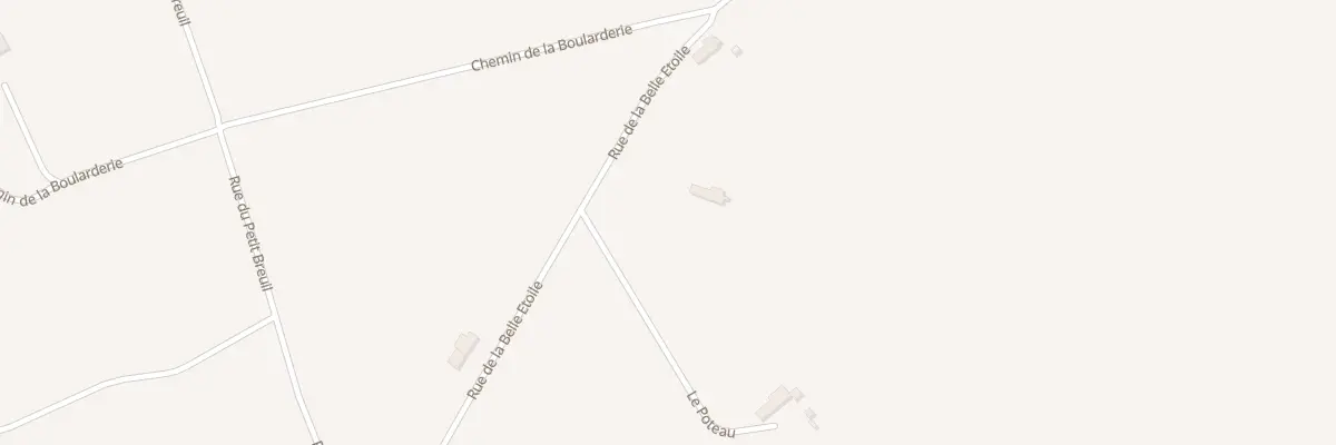 Plan du 146 Le Poteau à Fontaine-Raoul