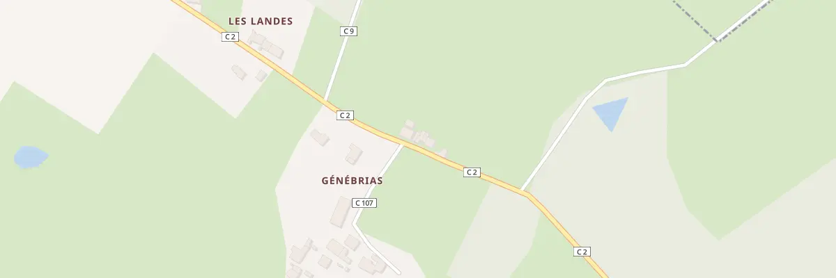 Plan du 5135 Genebrias à Berneuil