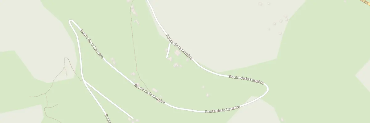 Plan du 5001 La Lauzere à Alos