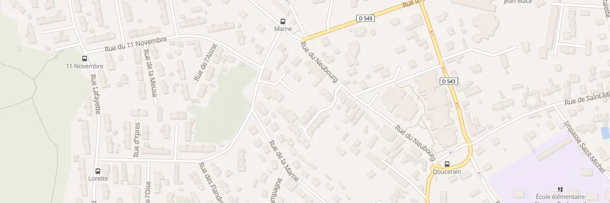 Plan du 19B Rue du Neubourg à Évreux