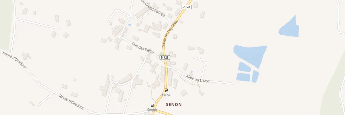 Plan du 48 Rte de Peyrilhac-Senon à Saint-Gence