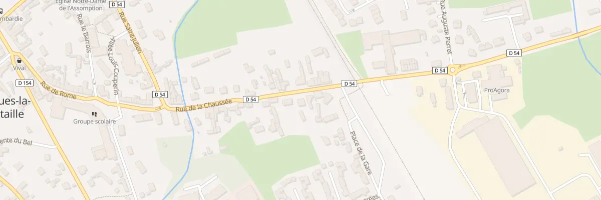 Plan du 30 Rue de la Chaussée à Arques-la-Bataille