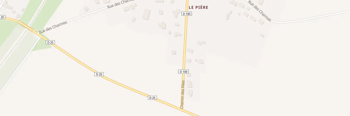 Plan du 36 Che des Fees à Étaimpuis