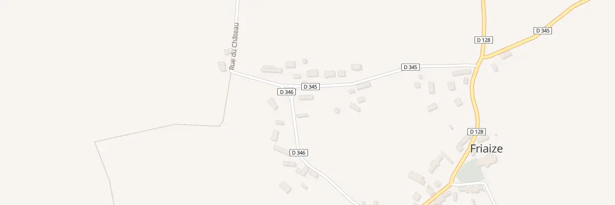 Plan du 10 Rue du Château à Friaize
