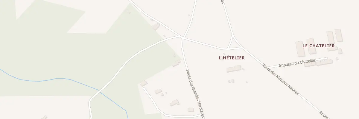 Plan du 1 Rte des Grandes Hardières à Santenay