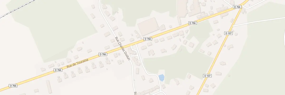 Plan du 30I Rue de Touraine à Herbault
