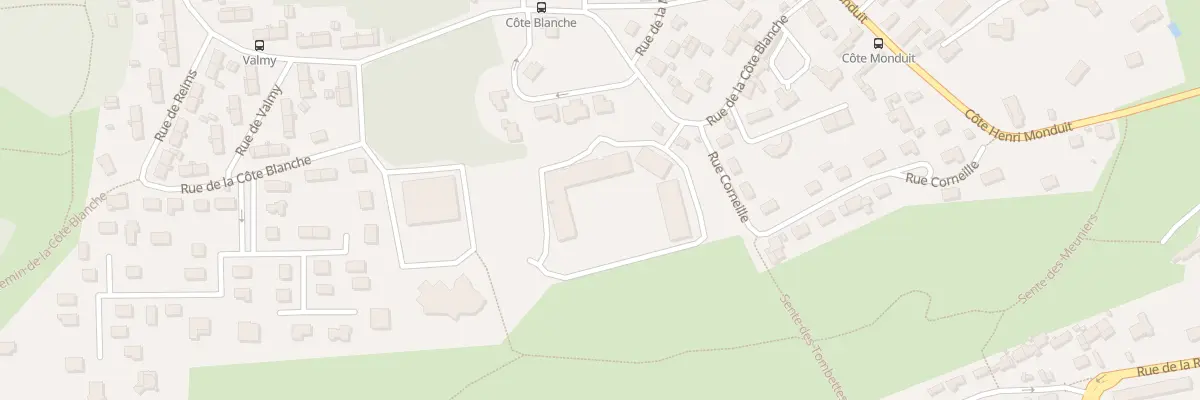 Plan du 17 Rue de la Côte Blanche à Évreux