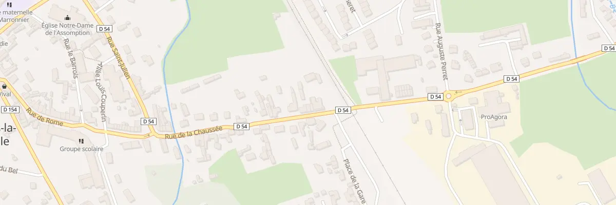 Plan du 33 Rue de la Chaussée à Arques-la-Bataille