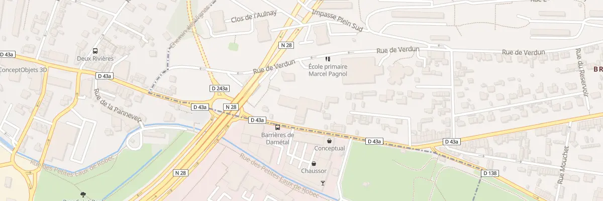 Plan du 102 Rte de Rouen à Darnétal