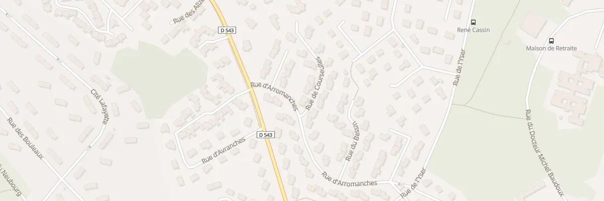 Plan du 1 Rue de Courseulles à Évreux