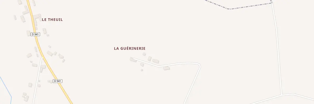 Plan du 2 La Guerinerie aux Corvées-les-Yys
