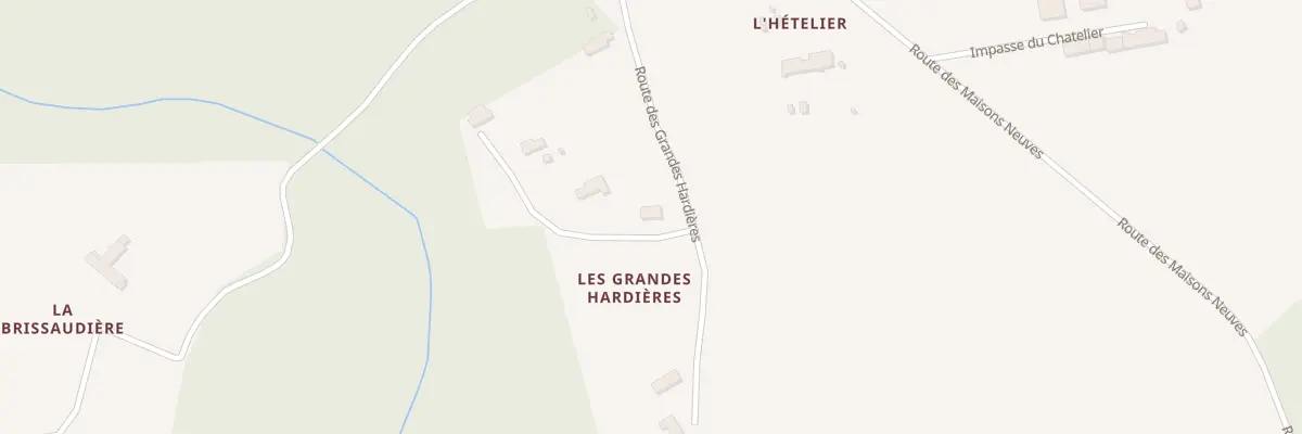 Plan des Grandes Hardieres à Santenay