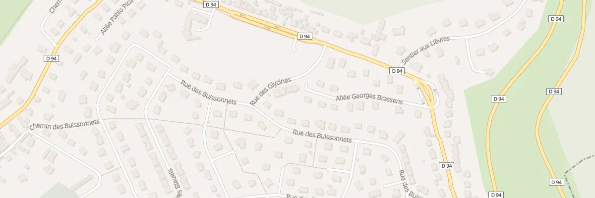 Plan du 2 Rue des Glycines à Amfreville-la-Mi-Voie