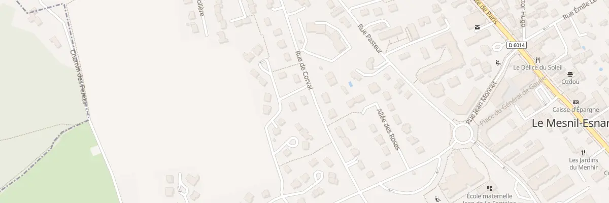 Plan du 21 Rue de Corval au Mesnil-Esnard