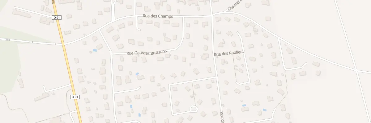 Plan du 81 Rue Georges Brassens aux Authieux-sur-le-Port-Saint-Ouen