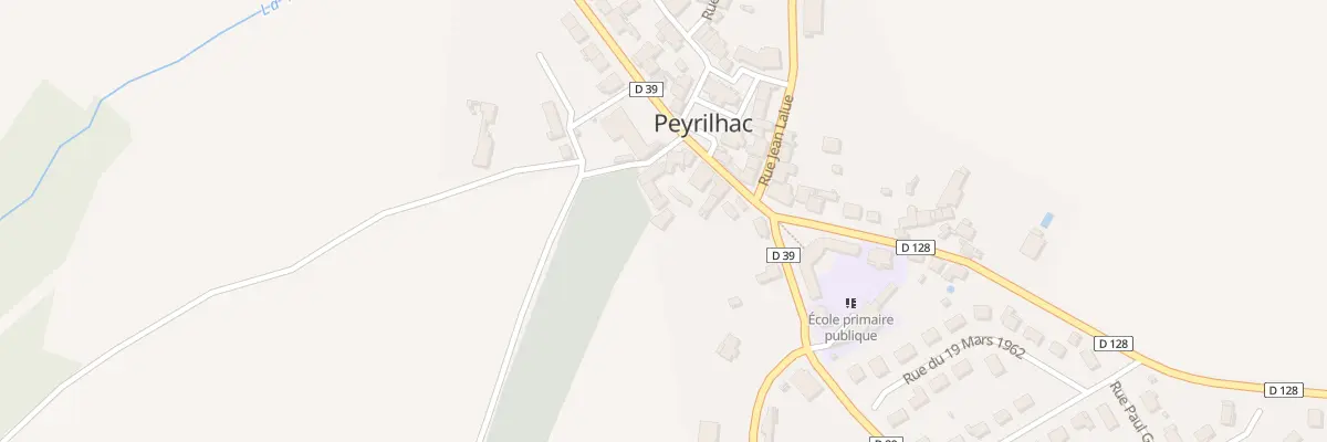 Plan du 5 Rue du 11 Novembre 1918 à Peyrilhac