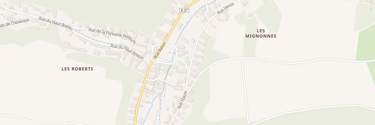 Plan du 11 Rue Haute à Chissay-en-Touraine