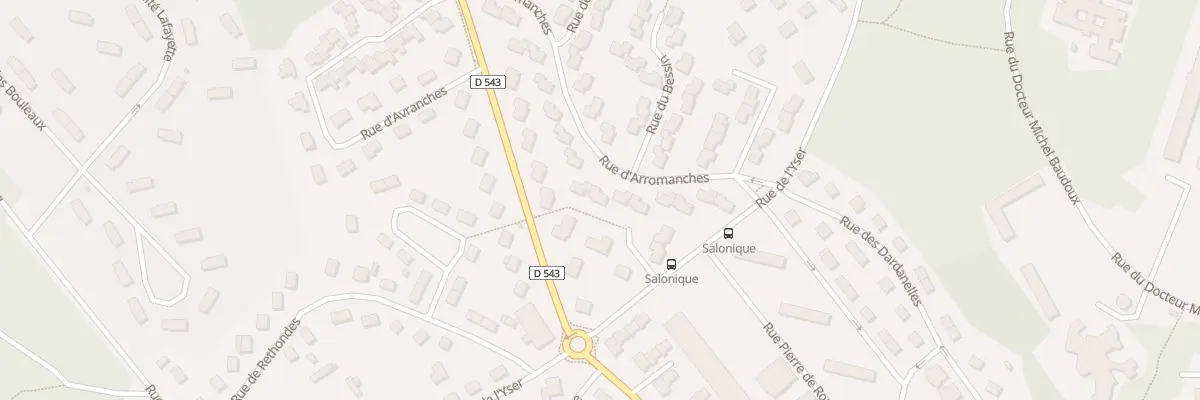 Plan du 20 Rue d’Arromanches à Évreux