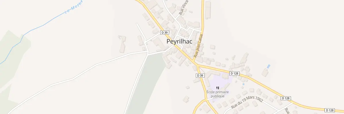 Plan du 9 Rue du 8 Mai 1945 à Peyrilhac