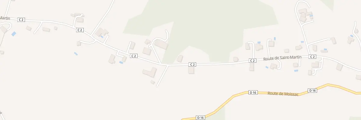 Plan du 810 Rte de Saint Martin à Durfort-Lacapelette