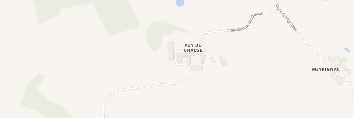 Plan du 296 Imp Puy du Chause à Anlhiac