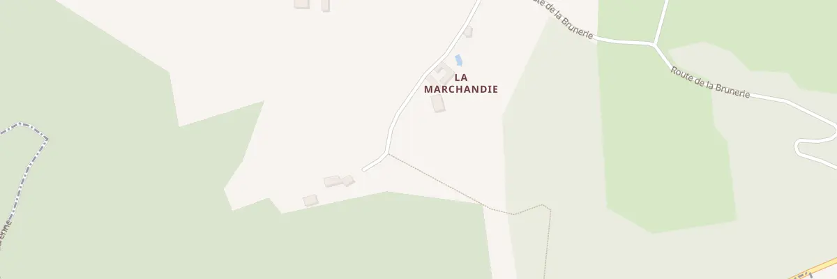 Plan du 92 La Marchandie à Tamniès