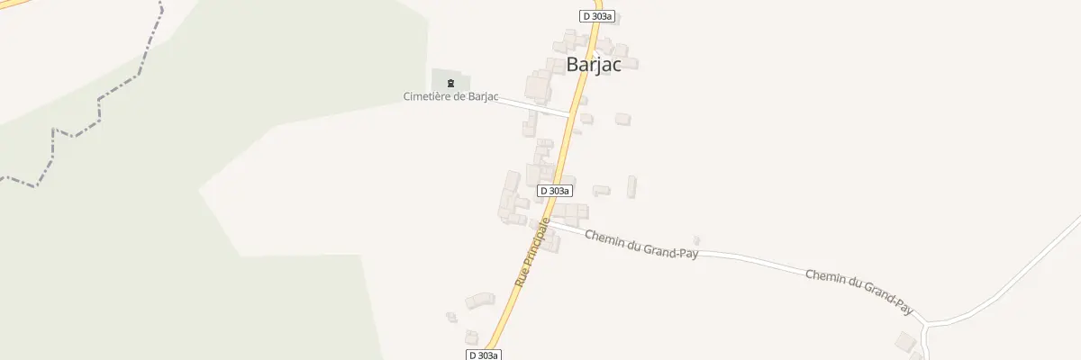 Plan du 2 Boussion à Barjac