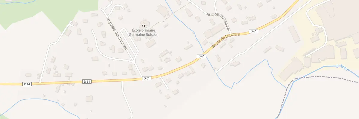 Plan du 31 Rte de Louviers à Hondouville
