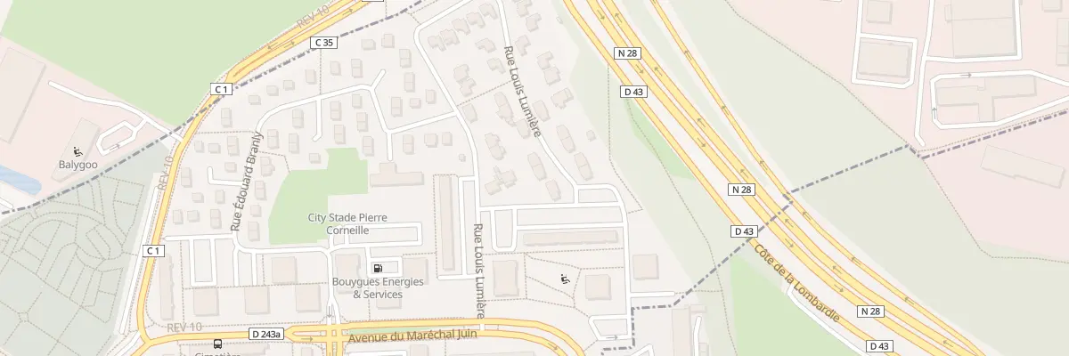 Plan du 34 Rue Louis Lumière à Bihorel