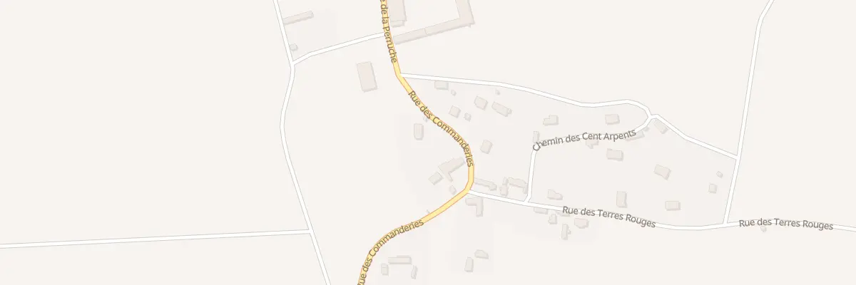 Plan du 2 Rue des Commanderies à Prudemanche
