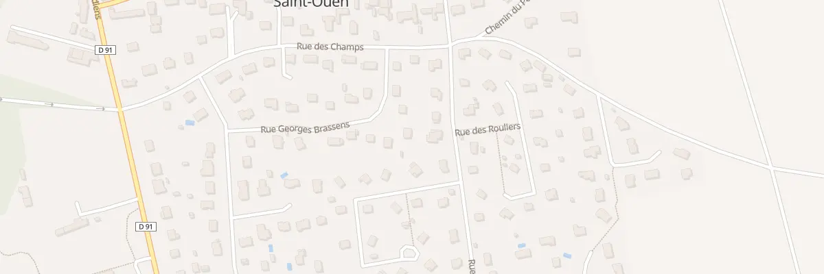 Plan du 77 Rue Georges Brassens aux Authieux-sur-le-Port-Saint-Ouen
