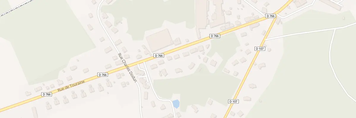 Plan du 30E Rue de Touraine à Herbault