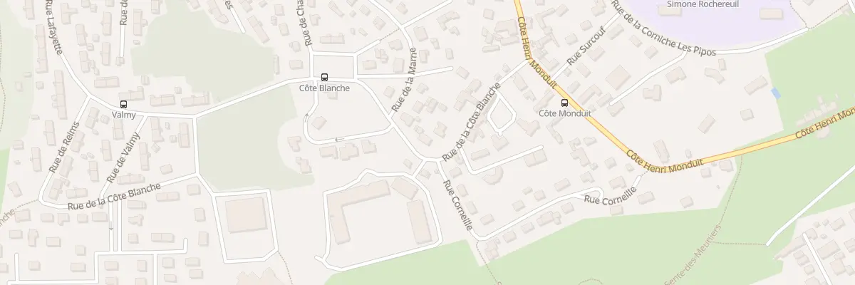 Plan du 18 Rue de la Côte Blanche à Évreux