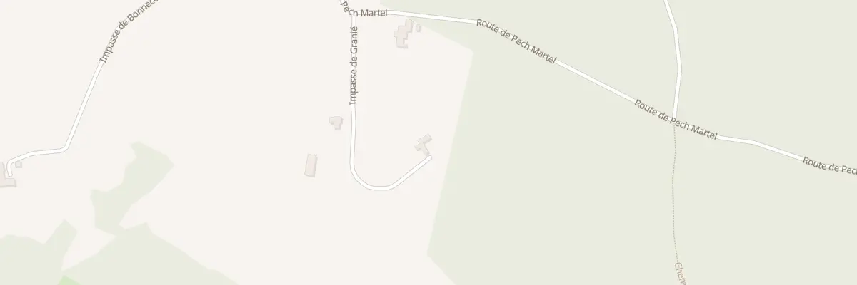 Plan du 5108 Granie à Cassagnes