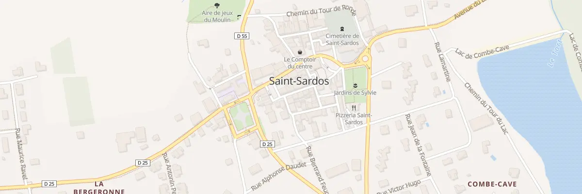 Plan du 15 Rue Centrale à Saint-Sardos